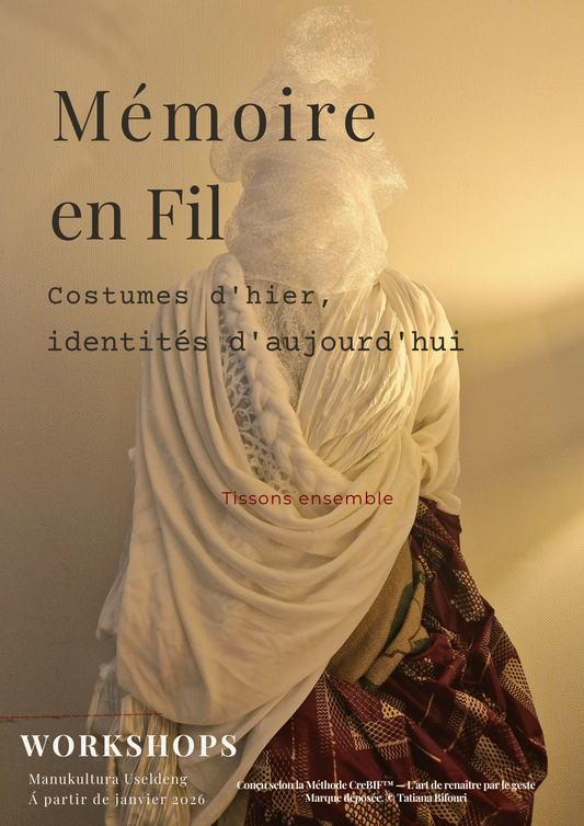 Mémoire en Fil – Costumes d’hier, identités d’aujourd’hui : Atelier créatif et durable